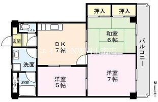 大元駅 徒歩17分 2階の物件間取画像